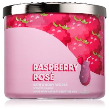 Bath & Body Works Raspberry Rose lumânare parfumată