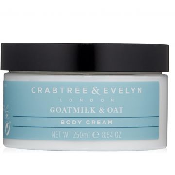 Crema de corp calmanta Crabtree & Evelyn,Goatmilk & Oat, 250 ml de firma originala