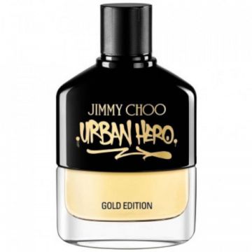 Jimmy Choo Urban Hero Gold Edition, Apa de parfum, Barbati (Concentratie: Apa de Parfum, Gramaj: 100 ml Tester) ieftin