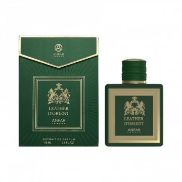 LEATHER D'ORIENT by ANFAR LONDON, extract de parfum, barbati, 115ML ieftin