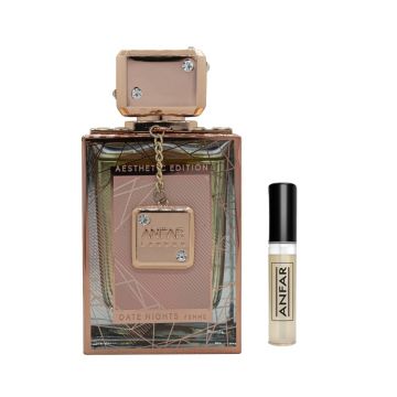 Mostră 3 ml DATE NIGHTS FEMME by ANFAR LONDON, extract de parfum, femei ieftin