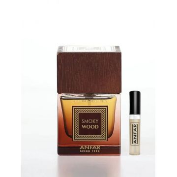 Mostră 3 ml SMOKY WOOD by ANFAR LONDON, extract de parfum, barbati, 3ml ieftin