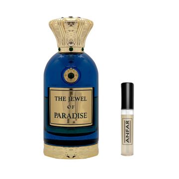 Mostră 3 ml THE JEWEL OF PARADISE by ANFAR LONDON, extract de parfum, unisex de firma original