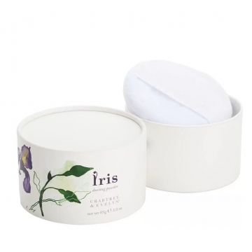 Pudra de corp Crabtree & Evelyn Iris, Silky Finish, 85 g de firma originala