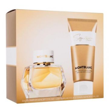 Set Montblanc Signature Absolue: Apa de Parfum, 50 ml + Lotiune de Corp, 100 ml