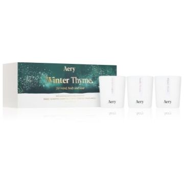 Aery Winter Wonderland Candle Gift Set set cadou