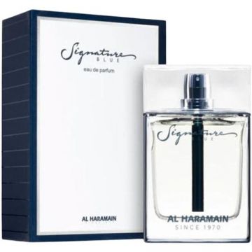 Apa de Parfum pentru Barbati - Al Haramain EDP Signature Blue Spray, 100 ml de firma originala