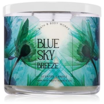 Bath & Body Works Blue Sky Breeze lumânare parfumată