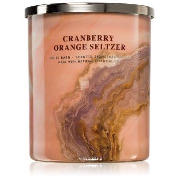 Bath & Body Works Cranberry Orange Seltzer lumânare parfumată