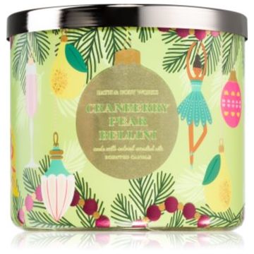 Bath & Body Works Cranberry Pear Bellini lumânare parfumată