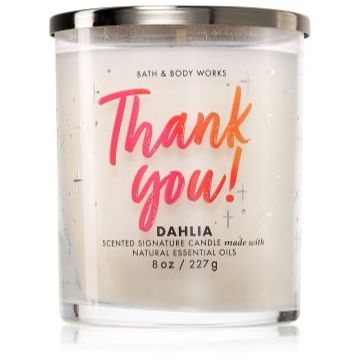 Bath & Body Works Dahlia lumânare parfumată