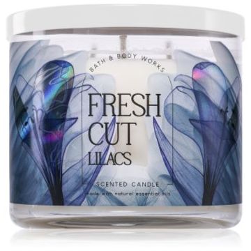 Bath & Body Works Fresh Cut Lilacs lumânare parfumată de firma original