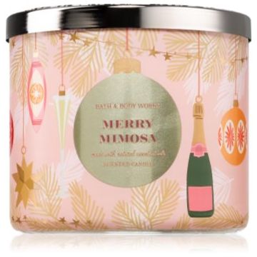 Bath & Body Works Merry Mimosa lumânare parfumată