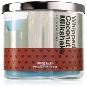 Bath & Body Works Whipped Coconut Milkshake lumânare parfumată