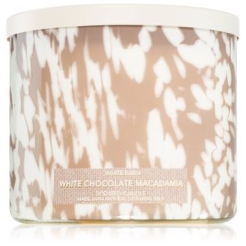 Bath & Body Works White Chocolate Macadamia lumânare parfumată de firma original