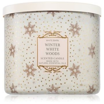 Bath & Body Works Winter White Woods lumânare parfumată