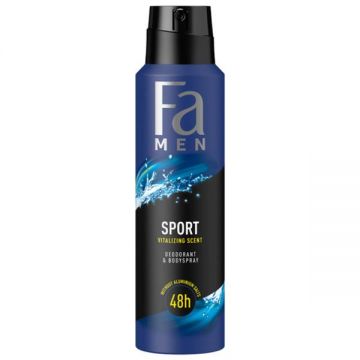 Deodorant Spray pentru Barbati - Fa Men Sport Vitalizing Scent, 150 ml