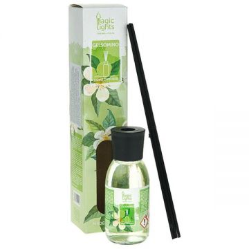 Difuzor Ambiental cu Parfum de Iasomie 90022 - Gelsomino Home Diffuser, Magic Lights, 125 ml