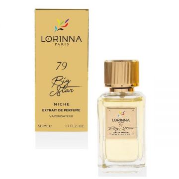 Extract de Parfum Unisex - Lorinna Paris Big Star, Nr.79, 50 ml ieftin