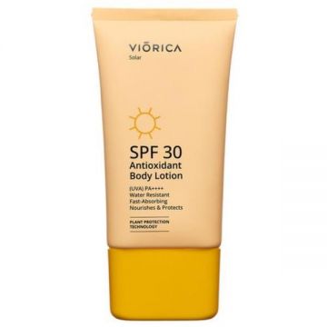 Lotiune de Protectie Solara Antioxidantă Spf 30, Viorica Solar, 150 ml