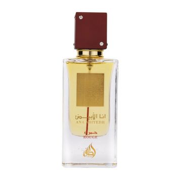 Parfum Ana Abiyedh Rouge, Lattafa, apa de parfum 60 ml, femei de firma original