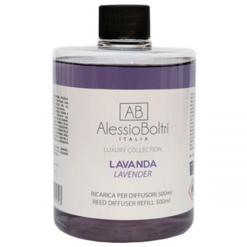 Rezerva Difuzor Ambiental cu Lavanda 90572 - Alessio Boltri Luxury Collection Lavender, Magic Lights, 500 ml de firma original