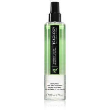 Teaology Body Mist Lemon Matcha Tea spray pentru corp cu matcha citrice