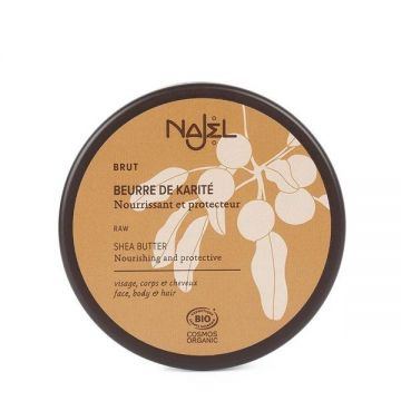 Unt de Shea Certificat Organic Najel, 100 g