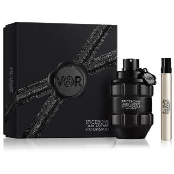 Viktor & Rolf Spicebomb Dark Leather set cadou pentru bărbați