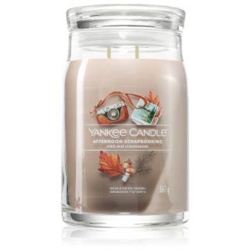 Yankee Candle Afternoon Scrapbooking lumânare parfumată de firma original