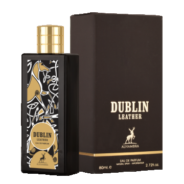 Apa de parfum Dublin Leather, Maison Alhambra, Unisex - 80 ml