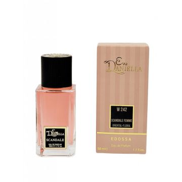 Apa de parfum Edossa W242 Scandal, Edossa Cosmetics, Femei - 50 ml