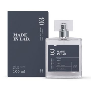 Apa de parfum No.03, Made in Lab, Barbati - 100 ml