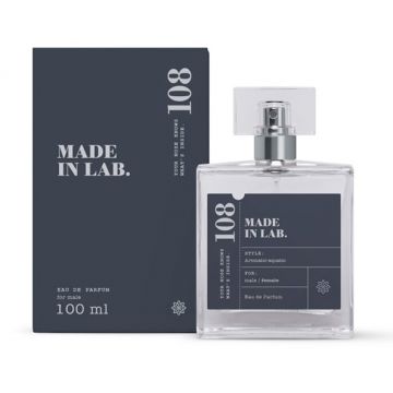 Apa de parfum No.108, Made in Lab, Barbati - 100 ml de firma original