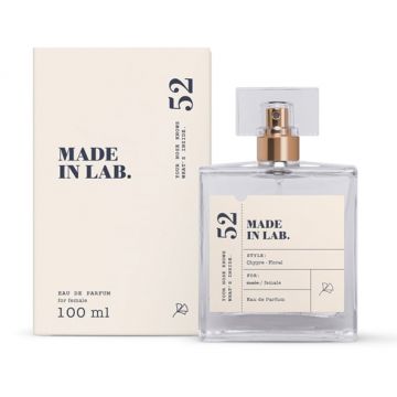 Apa de parfum No.52, Made in Lab, Femei -100 ml de firma original