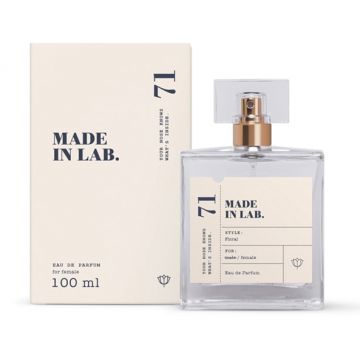 Apa de parfum No.71, Made in Lab, Femei -100 ml de firma original