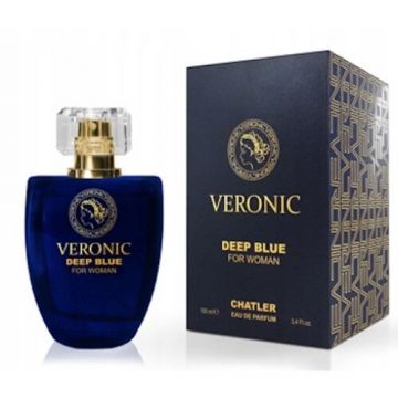 Apa de parfum Veronic Deep Blue, Chatler, Femei - 100 ml