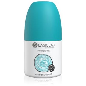 BasicLab Dermocosmetics Anti-Perspiris antiperspirant roll-on cu o eficienta de 48 h de firma original