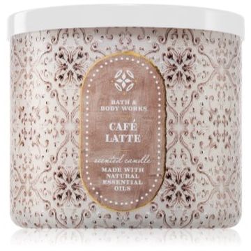 Bath & Body Works Café Latte lumânare parfumată