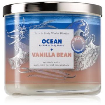 Bath & Body Works Ocean + Vanilla Bean lumânare parfumată