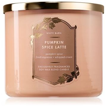 Bath & Body Works Pumpkin Spice Latte lumânare parfumată