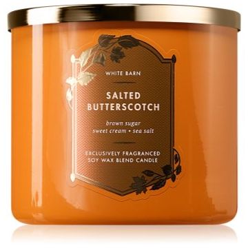 Bath & Body Works Salted Butterscotch lumânare parfumată