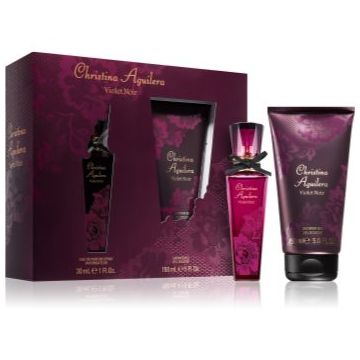 Christina Aguilera Violet Noir set cadou pentru femei