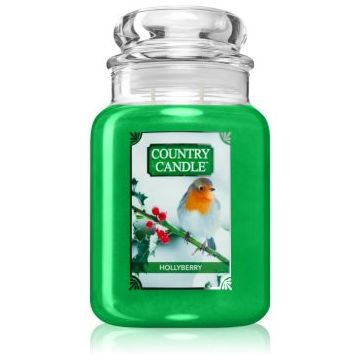 Country Candle Hollyberry lumânare parfumată de firma original