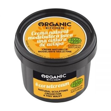 Crema Modelatoare - Organic Kitchen #Corsetcream Natural Sculpting Cream For a Tiny Waist, 100 ml