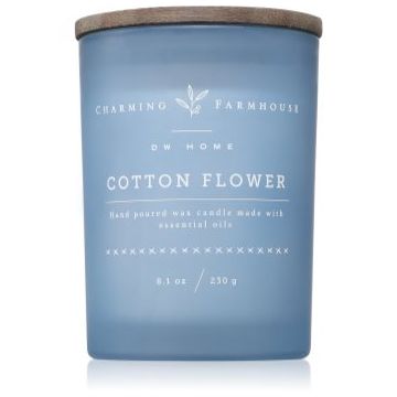 DW Home Charming Farmhouse Orchard Cotton Flower lumânare parfumată