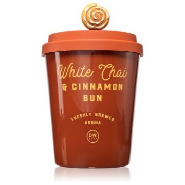 DW Home Cup Of Joe White Chai & Cinnamon Bun lumânare parfumată