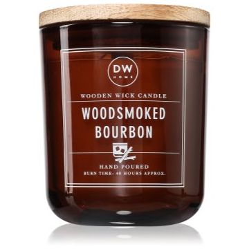 DW Home Signature Woodsmoke Bourbon lumânare parfumată