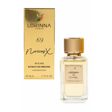 Extract de Parfum Lorinna Narcos X, Lorinna Paris, Unisex - 50 ml de firma original