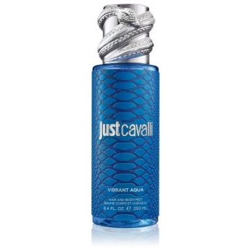 Roberto Cavalli Just Cavalli Vibrant Aqua spray de corp parfumat pentru femei